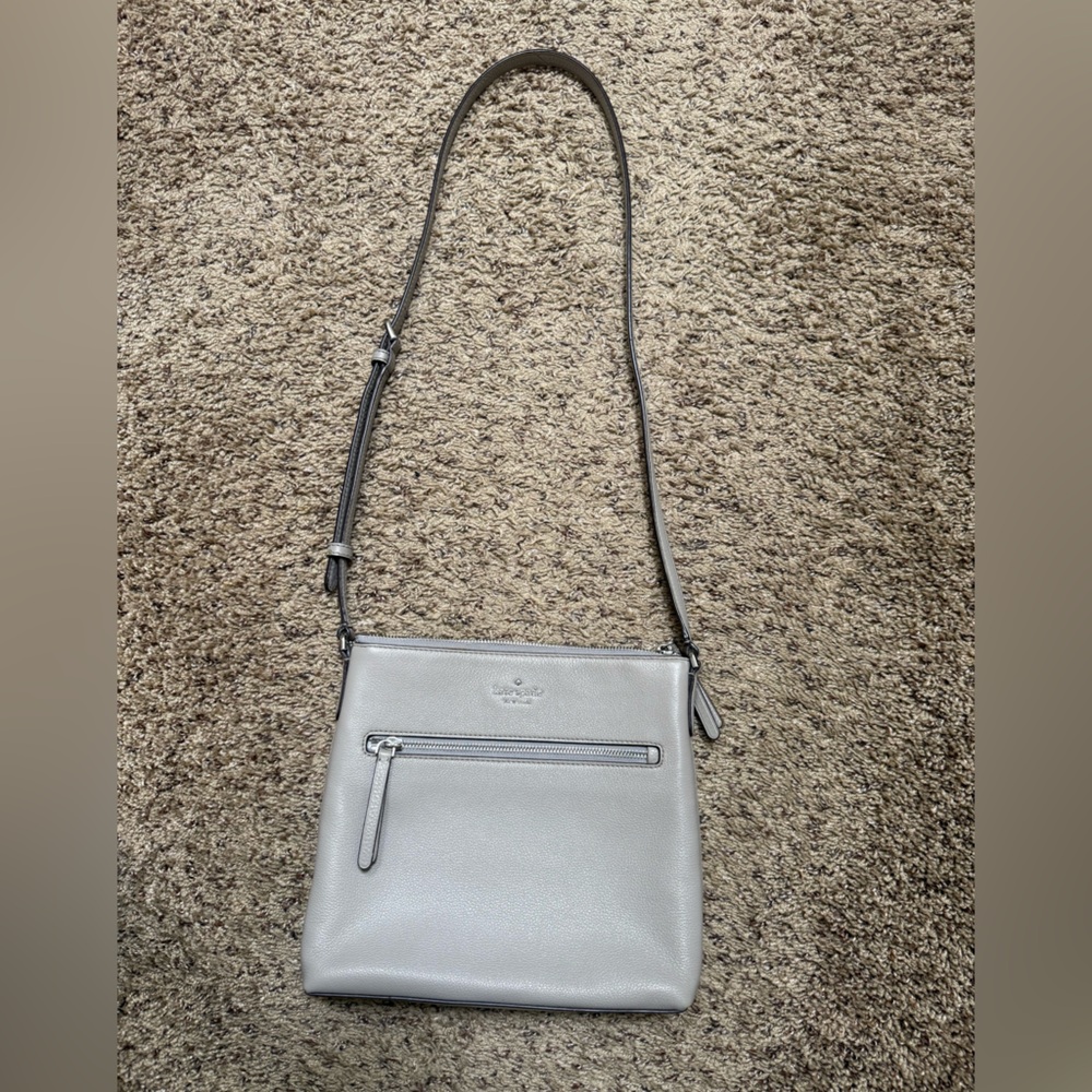 Gray/Taupe Kate Spade Crossbody Bag